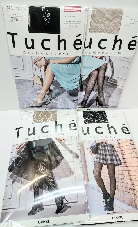 Tuche 柄ストッキング